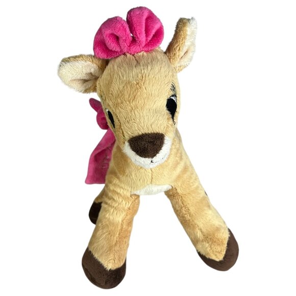 DanDee Clarice Rudolph The Red Nosed Reindeer Plush 50th Anniversary Plush Toy - Picture 2 of 9